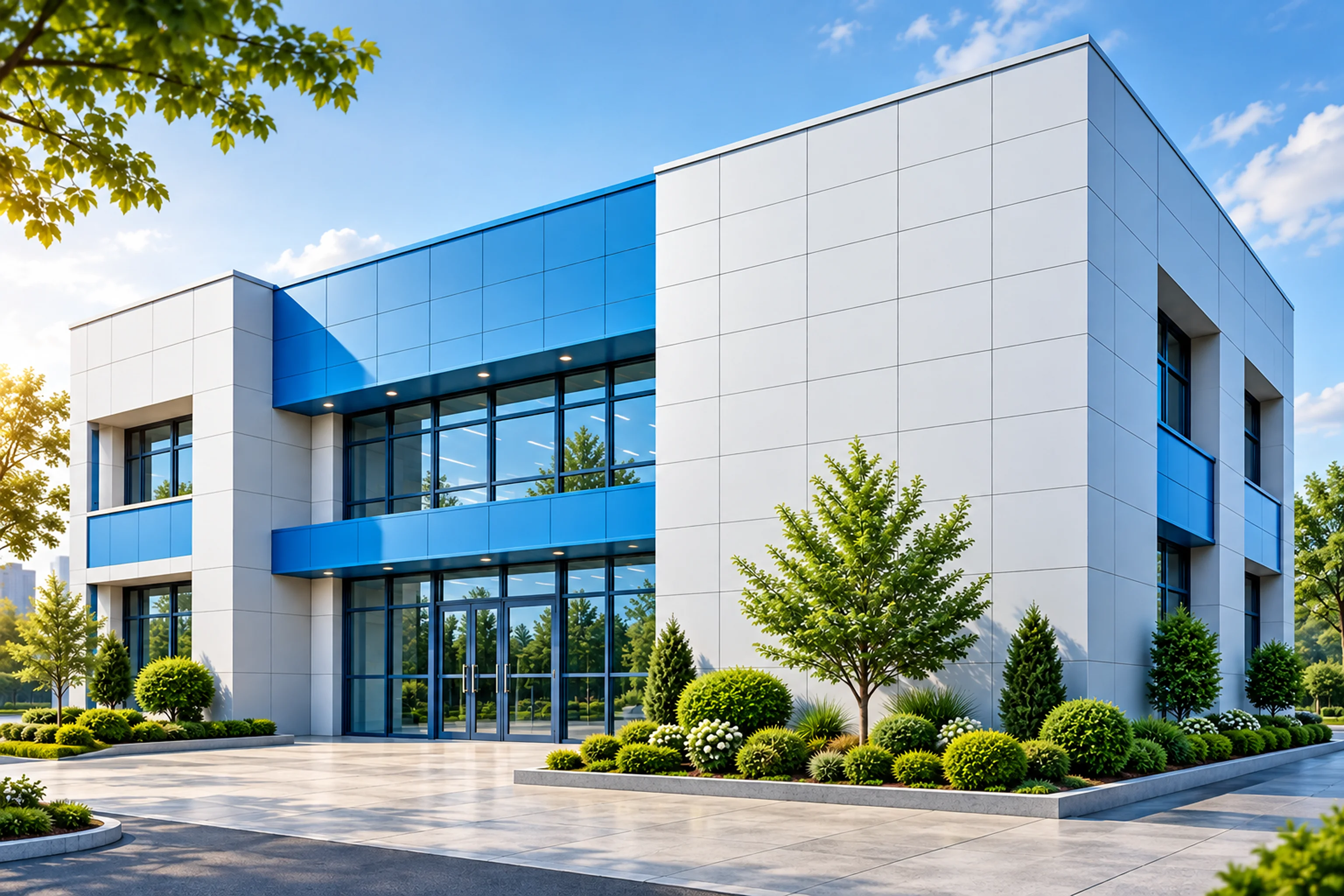 School campus building