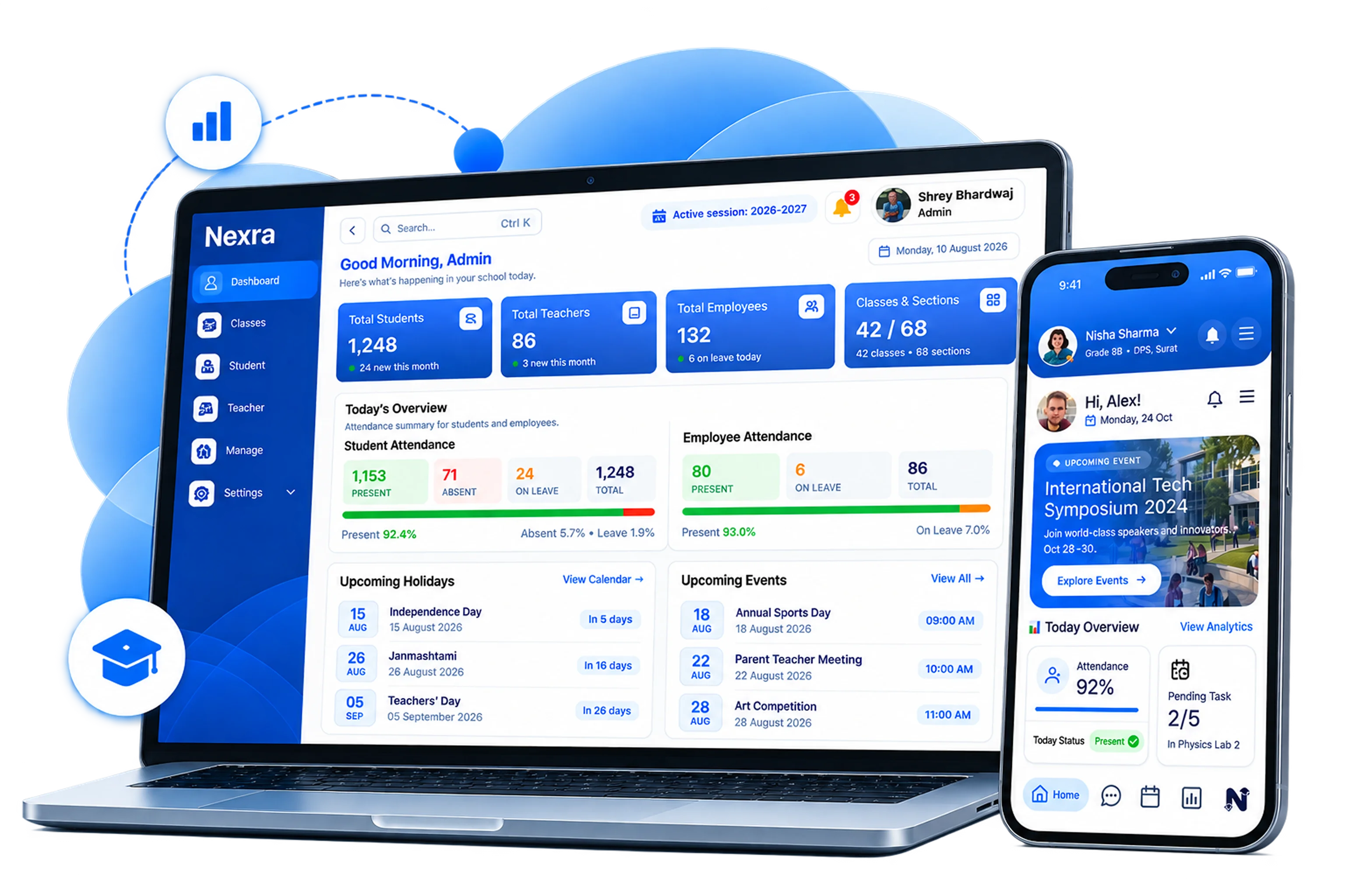 Nexra Admin Dashboard